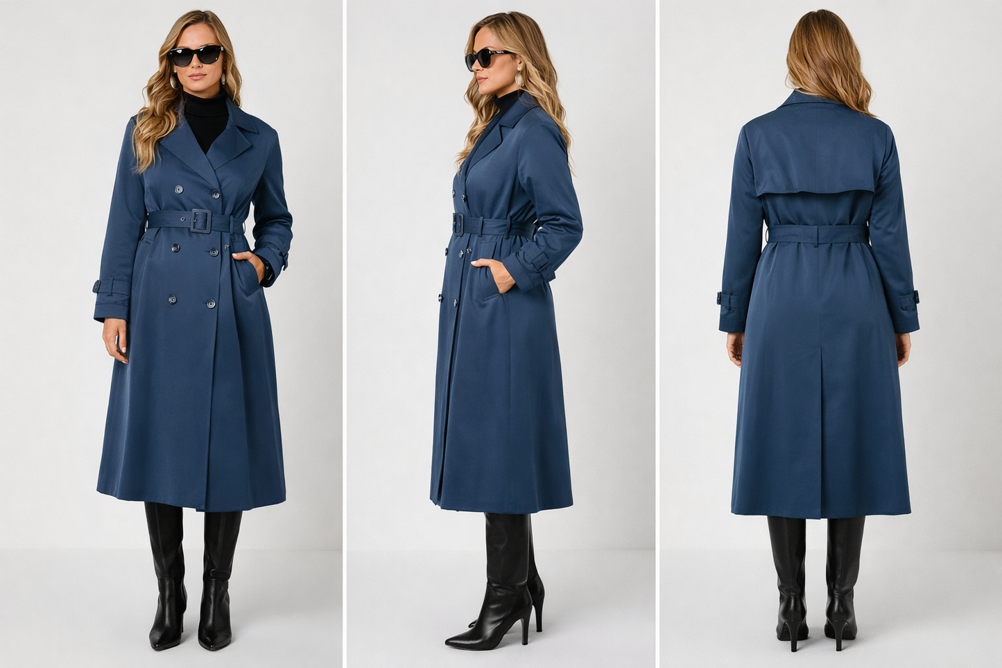 Trench Blu Donna – Eleganza senza tempo